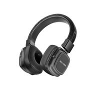 Avizar, casque stéréo Bluetooth 5.3 Portland avec microphone et jack 3.5mm, noir