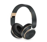 Casque stéréo Bluetooth sans fil avec micro,bandeau de sauna,prise en charge de la carte SD,Xiaomi,iPhone,tablette Samsung,cadeau pour étudiants - Type Deep Grey