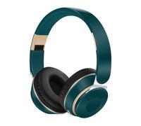 Casque stéréo Bluetooth sans fil avec micro,bandeau de sauna,prise en charge de la carte SD,Xiaomi,iPhone,tablette Samsung,cadeau pour étudiants - Type Green
