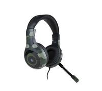 Casque stéréo camouflage vert filaire pour PS5/Xbox series X