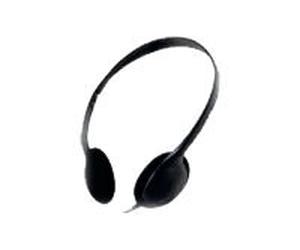 Casque Stéréo Eco Jack 3.5 mm noir