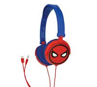 Casque stéréo filaire pliable avec limitation de volume d'écoute spiderman