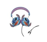 Lexibook Casque stéréo filaire pliable Stitch - Limitation de volume - Multicolore TU