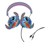 Lexibook, Disney Stitch, Casque stéréo Filaire Stitch 3D, Pliable, Puissance sonore limitée, HP015D