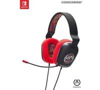 PowerA NSHS0398-01 écouteur/casque Écouteurs Avec fil Arceau Gaming Noir, Rouge
