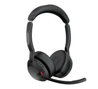 Casque stéréo Jabra Evolve2 55, Bluetooth, Link380c, MS, noir