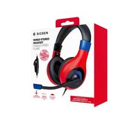 Casque Stéréo - NACON - Nintendo Switch - Rouge et Bleu - Microphone pivotant - Confort optimal