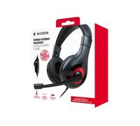 Nacon Casque stéréo SWITCHHEADSETV1 filaire – Microphone omnidirectionnel – Confortable – Noir
