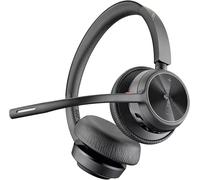 Poly Casque sans fil Voyager 4320 – Certifié Microsoft Teams – USB-A BT700 – Noir G