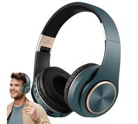 Casque stéréo rechargeable avec suppression du bruit, supra-auriculaire pour jouer à des jeux, la vie quotidienne, écouter de la musique