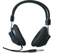 Casque Stéreo Réglable avec oreillettes rembourrée- Jack 6.35mm Cordon 1.7m