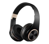 Casque stéréo sans fil avec suppression du bruit, casque pliable pour voyage, casque portable avec batterie 300 mA