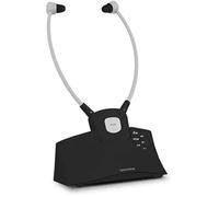 TechniSat STEREOMAN ISI 3 Casque stéréo sans Fil pour TV et chaînes de Musique avec Station d'accueil, Noir