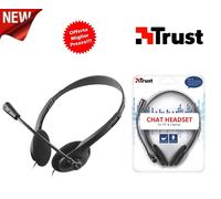 Trust 21867 Auriculaire Écouteurs Microphone Chat Casque Audio PC Tablette Phone