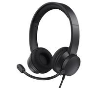 Casque Stereo USB-ENC Ayda Pour PC, Noir - 25334