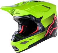 ALPINESTARS Casque moto Supertech S-M10 Unite Yellow Fluo / Black / Diva Pink Glossy 2024 XL