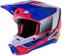 Casque Supertech M5 Sail ALPINESTARS graphique bleu