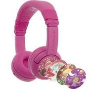 Casque supra-aural stéréo Onanoff BuddyPhones® pour enfants, pliable, Play+Rose Rose G