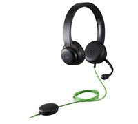 Micro-casque - ACER - AHW250 - Filaire - USB-A - Sur-oreille - Noir