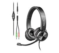 Casque Supra-Auriculaire NGS MSX11 PRO avec Jack 3.5mm pour Ordinateur - Microphone Ajustable