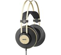 Casque supra-auriculaire pour le studio circum-aural filaire AKG Harman K92 noir, or