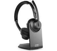 Casque supra auriculaire sans fil Urban Factory Movee Pro Bluetooth avec réduction active du bruit Noir E