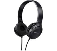 Casque supra-auriculaire supra-aural Panasonic RP-HF100ME pliable, micro-casque noir