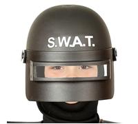 Casque SWAT Enfant - GUIRCA - Noir - Mixte - Modèle Police