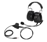 Casque tactique ajustable pour jeux de tir, câble résistant et protection auditive avec réduction active du bruit électronique et pliable