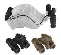 Casque tactique AN/PVS31, lunettes de Vision nocturne, boîte à batterie, modèle factice, chasse, tir, casque Airsoft, jumelles, accessoires de Cosplay Set-TAN