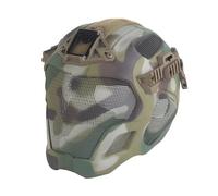 Casque Tactique De Protection Complète, Masque Respirant avec Boucle Réglable, Accessoires De Chasse(HL-107 CP)