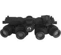 Casque Tactique G.PNVG18, Lunettes de Vision Nocturne, modèle avec boîtier de Batterie, modèle factice CS N.VG, Accessoires pour Casque de Chasse Rapide (Black)
