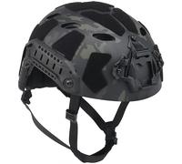 Casque Tactique Rapide, léger, Protecteur, SF S.uprt, Coupe Haute, Paintball, Airsoft, Dispositif de Vision Nocturne (BCP)