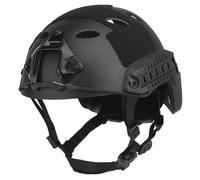 Casque Tactique Rapide Version sablée Militaire Airsoft tir Protection équipement de Cyclisme extérieur(BK,M)
