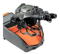 Casque Tactique TW 3.0 Set Complet avec Sac, Casque Airsoft Multi-Fonctions à Protection Auditive, Modèle Dummy NVG pour Extérieur(Gray)