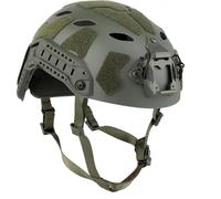 Casque Tactique Version simplifiée 0ps-C0re SF Coupe Super Haute pour Le Cyclisme en extérieur, Le Paintball et l'airsoft (Green)