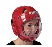 Casque Taekwondo avec visière Kwon KSL Rouge XS