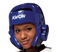 Casque Taekwondo Kwon PU Bleu XS