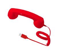 Casque téléphone rétro - Récepteur Jack 3,5 mm rétro, casque mobile de type C, haut-parleur intégré filaire | Pour réunion, vidéoconférences, appels, ordinateur portable, bureau, maison, école, voyage