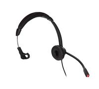 Casque Téléphonique 2,5 Mm, Micro Confortable à Réduction de Bruit pour Les Centres D'appels du Service Client, Noir