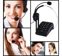 Casque téléphonique avec annulation du bruit - Call Center Dialpad mono filaire - Dotopon - Casque téléphonique avec annulation du bruit BizoeRade HT300 - DOT9780201384710
