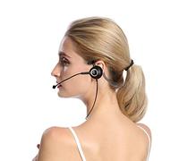 Casque Téléphonique Confortable pour Centre D'appels avec Communication Vocale Très Claire, Casque Téléphonique sans Fil RJ9 pour Une Utilisation 7 X 24 Heures (sans Adaptateur)