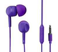 Casque Thomson avec microphone EAR3005, écouteurs en silicone, violet