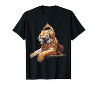 Casque Tigre Art T-Shirt