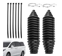 Casque tirant, kit soufflet pignons rack | Soufflets à crémaillère et pignons en silicone imperméables à soufflet - Casque à soufflet pour boîte de direction résistant à l'usure pour au