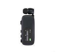 Casque tour de cou compatible avec une longue durée de vie de la batterie et un son clair gris (gris)