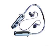 Casque tour de cou sans fil avec suppression avancée du bruit et résistance à la transpiration, pour la course à pied, la gym, l'entraînement avec connexion stable BT5.4 et 60 heures de temps de