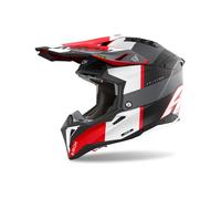 Casque Tout-Terrain Airoh AVIATOR 3 MONARCH Grey/Red Matt