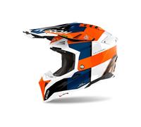 Casque Tout-Terrain Airoh AVIATOR 3 MONARCH Orange Gloss