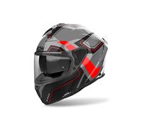 Airoh Spark 2 Dart Casque, noir-gris-rouge, taille M pour homme